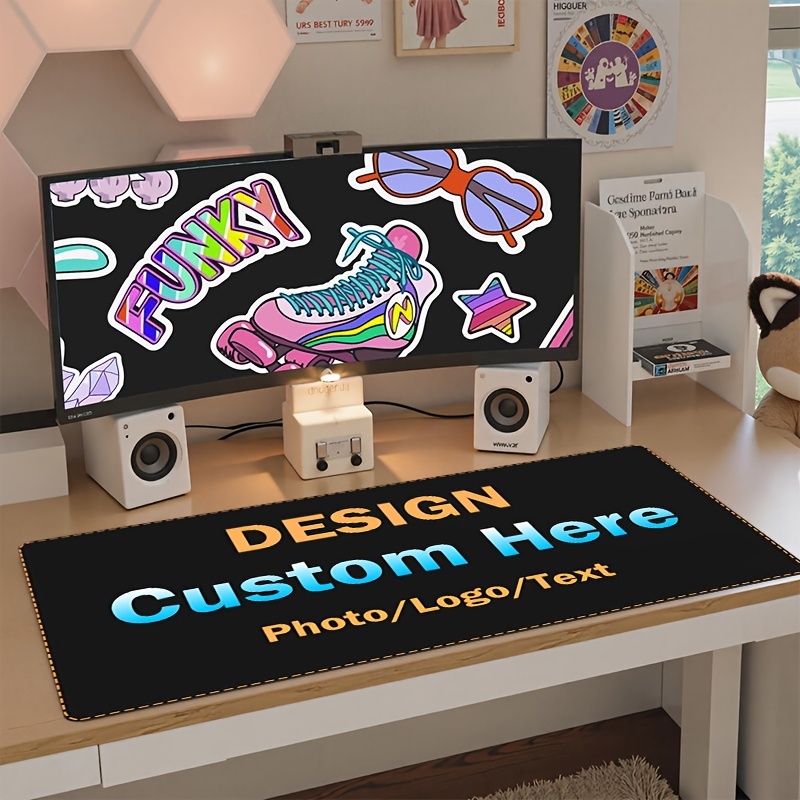 Custom Mouse Pad Personalized  - Home Office Logo 评论和价格