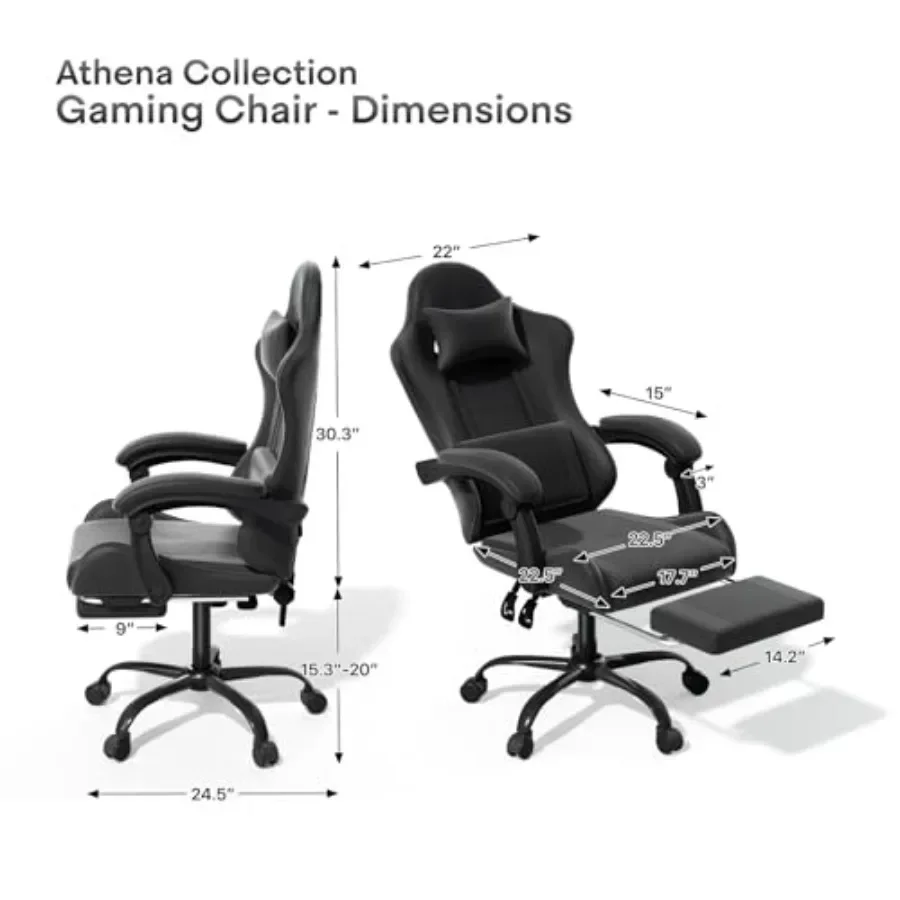 Ergonomic Gaming Chair with Fo - Ergonomic Office Chair 评论和价格