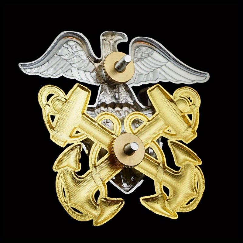 US Naval Officer Hat Badge Eag - Home Office Logo 评论和价格